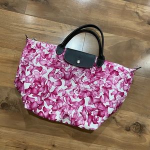 Longchamp Le Pliage Darshan Floral Tote Bag